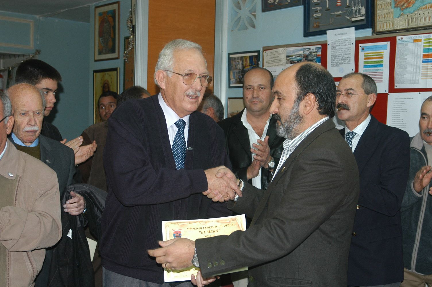 Pesar en Algeciras por el fallecimiento de Julio Pérez Bohorquez, expresidente de la Sociedad El Mero