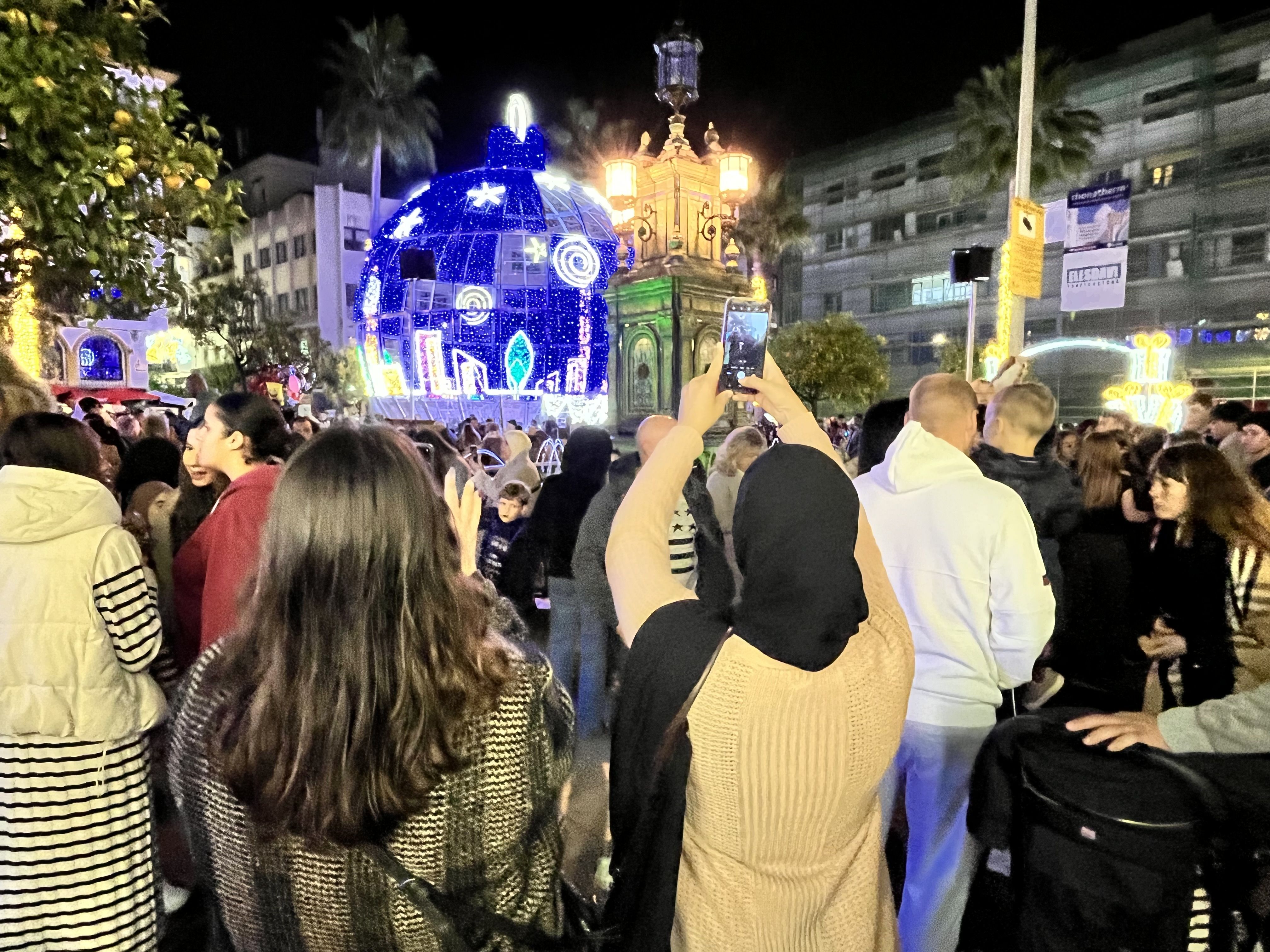 El verdadero espíritu navideño de Algeciras no va de las luces. Foto: F.M. 