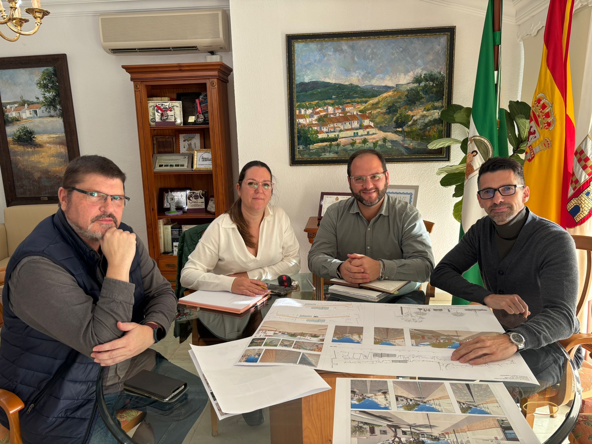 Vecinos y establecimientos de Castellar participarán en la revitalización de la Calle Montaser Kattani