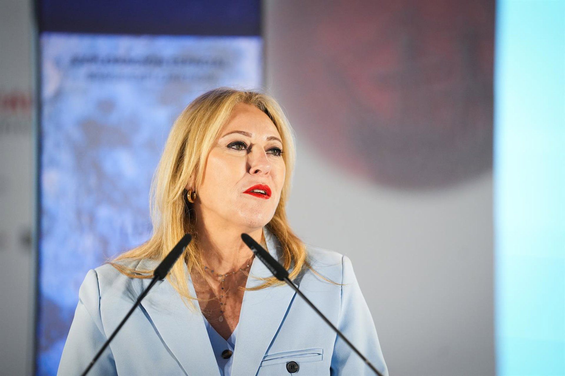 La consejera de Economía, Hacienda, Fondos Europeos y Diálogo Social, presidenta de Andalucía TRADE y portavoz del Gobierno de la Junta de Andalucía, Carolina España,en una foto de archivo. - María José López - Europa Press