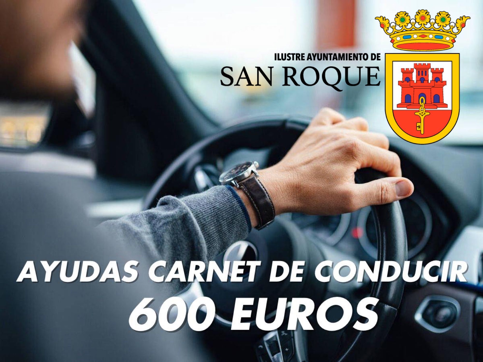 San Roque concederá ayudas de 600 euros para sacarse el carné de conducir