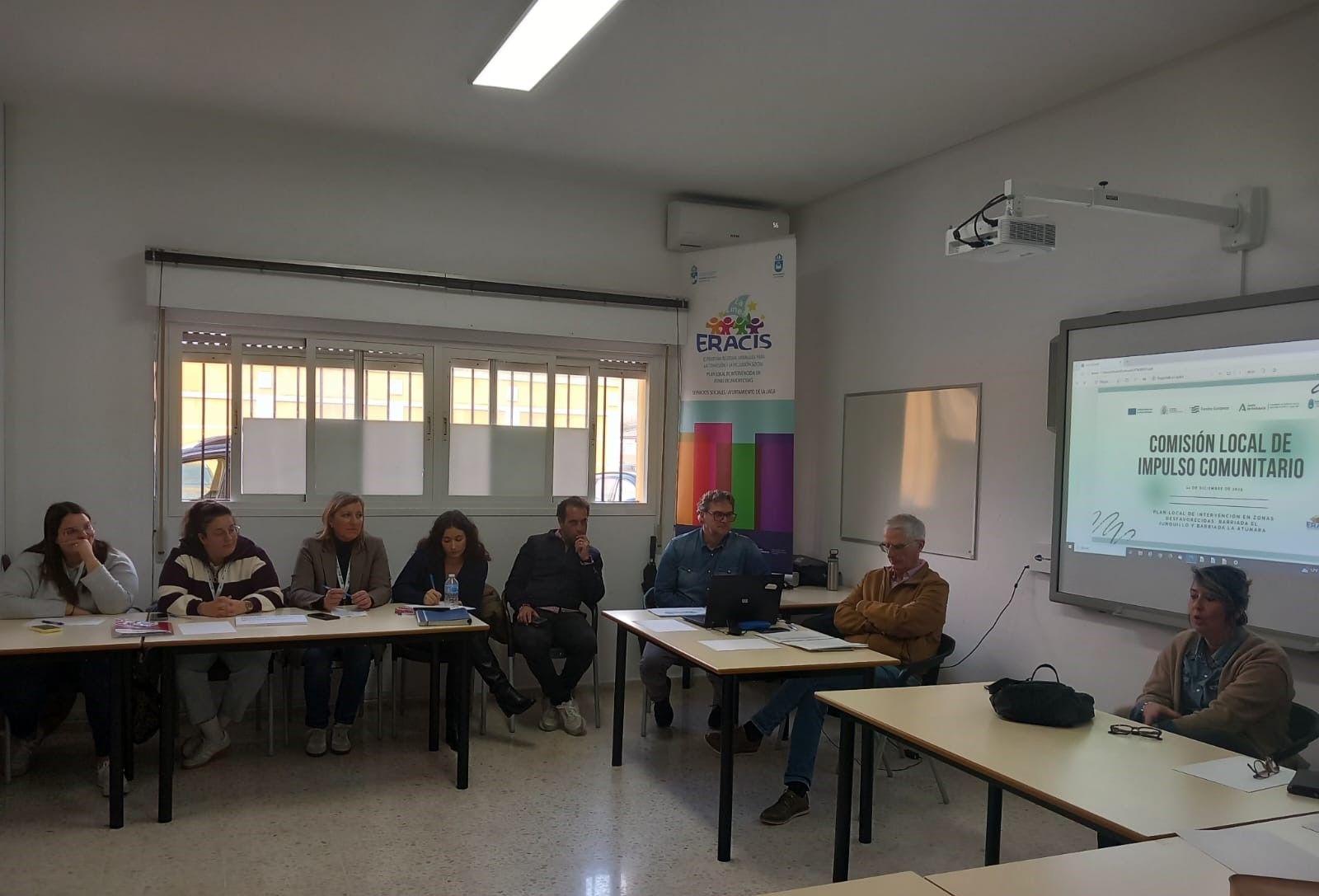 Un 19% de las personas de Junquillos y Atunara participantes en Eracis+ logró empleo