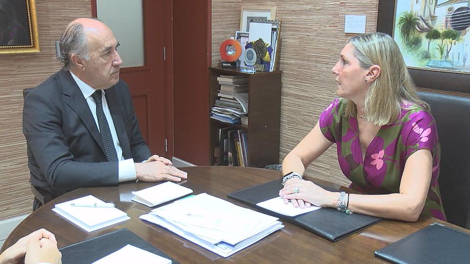 Reunion MancomunidadPérez Custodio sale en defensa de Landaluce: "Es una de las personas más honrada políticamente que conozco"