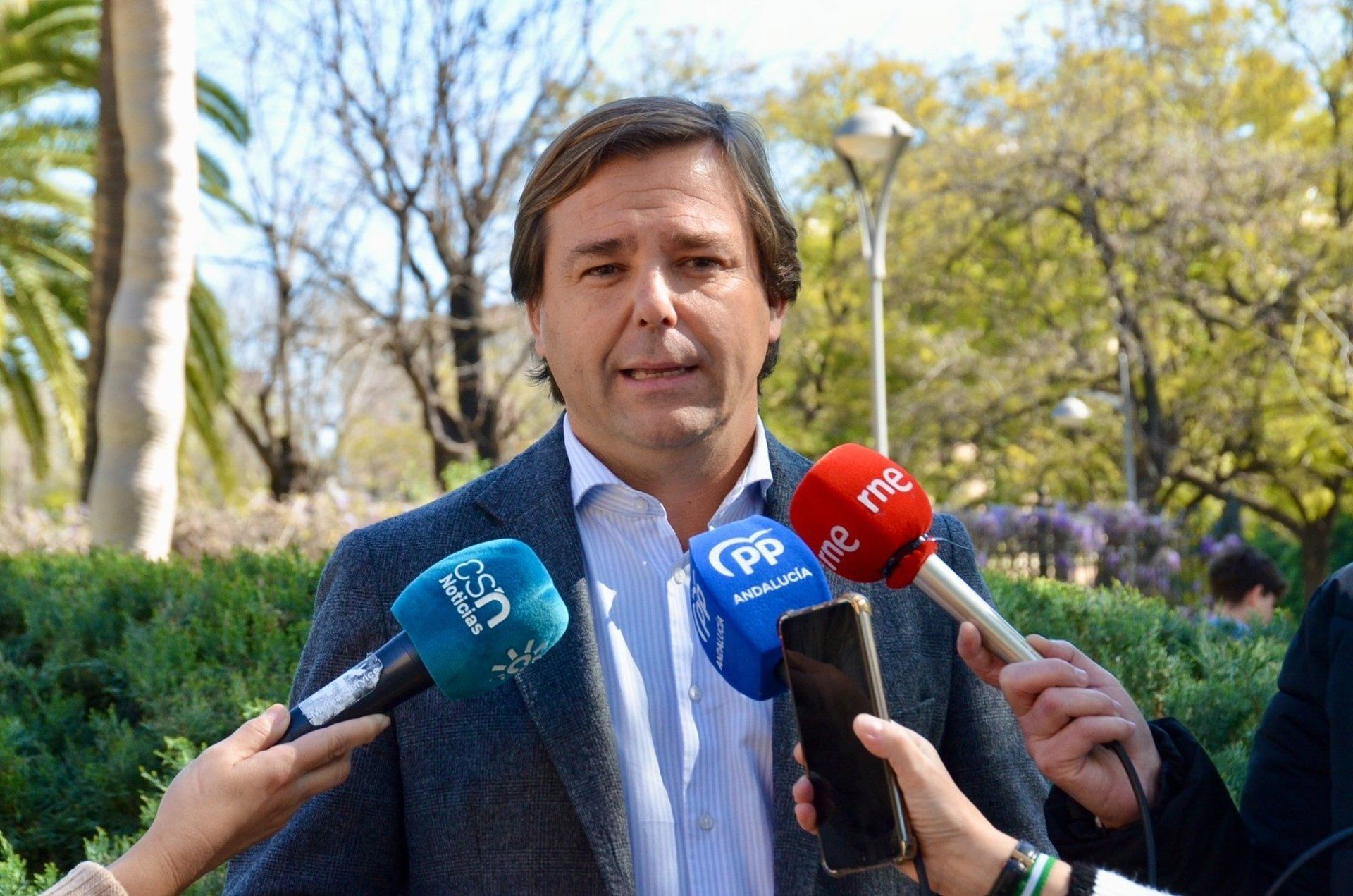 Archivo - El secretario general del PP-A, Antonio Repullo. - PP-A - Archivo Titular: El PP de Andalucía anuncia que tomará "decisiones" ante la situación del alcalde de Algeciras