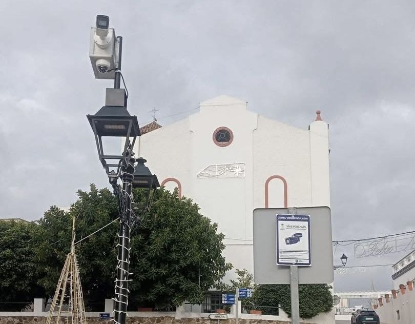 Tesorillo instala cámaras de vigilancia en diferentes puntos del municipio. Imagen del Ayuntamiento. 