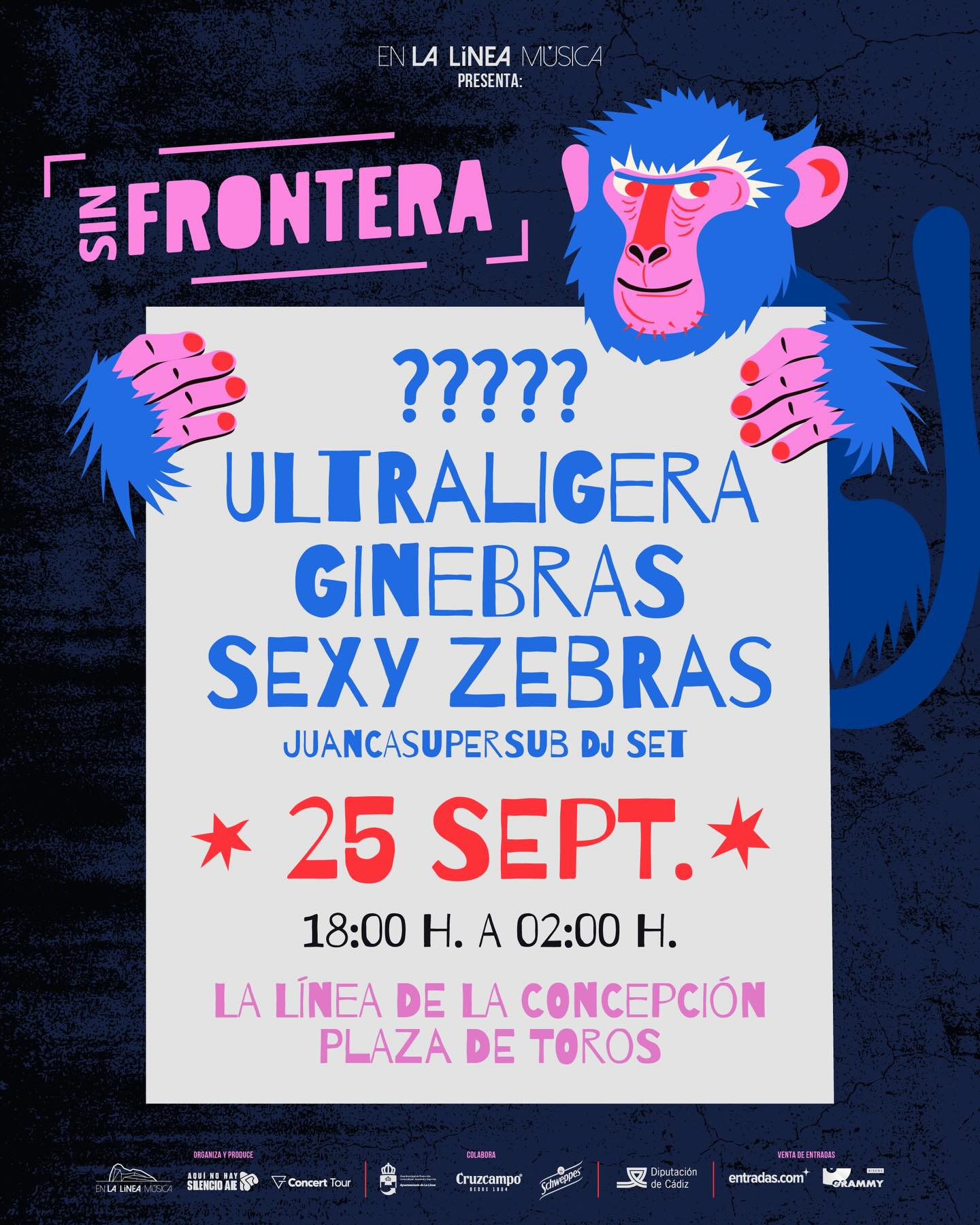 Sin Frontera, el festival de indie y rock que llegará a La Línea en septiembre