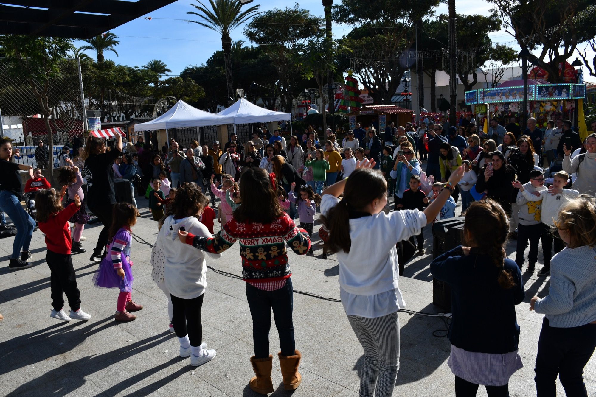 Imagen de archivo de la Fiesta Infantil de Reyes en la Alameda Alfonso XI de 2025. 