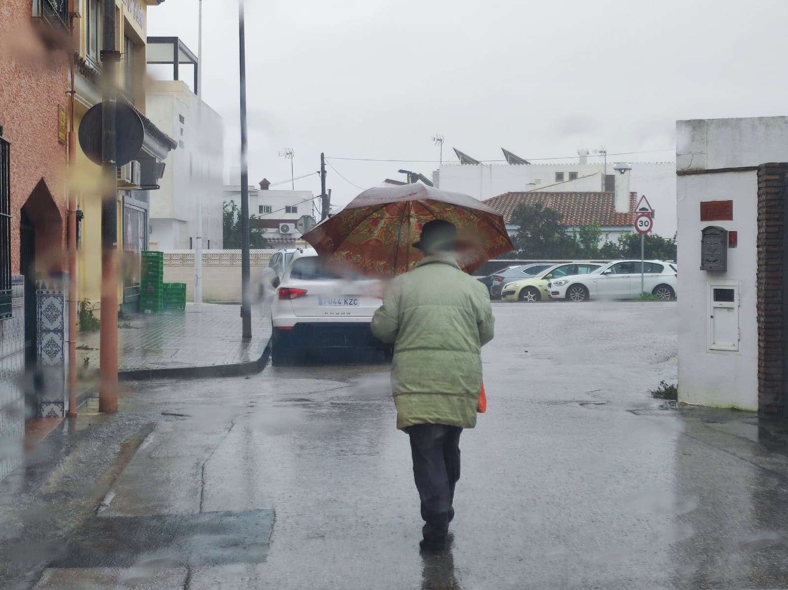 Aviso rojo este domingo por precipitaciones en Málaga, nivel naranja en Cádiz y amarillo en Almería. Foto: F.M. / 8Directo.