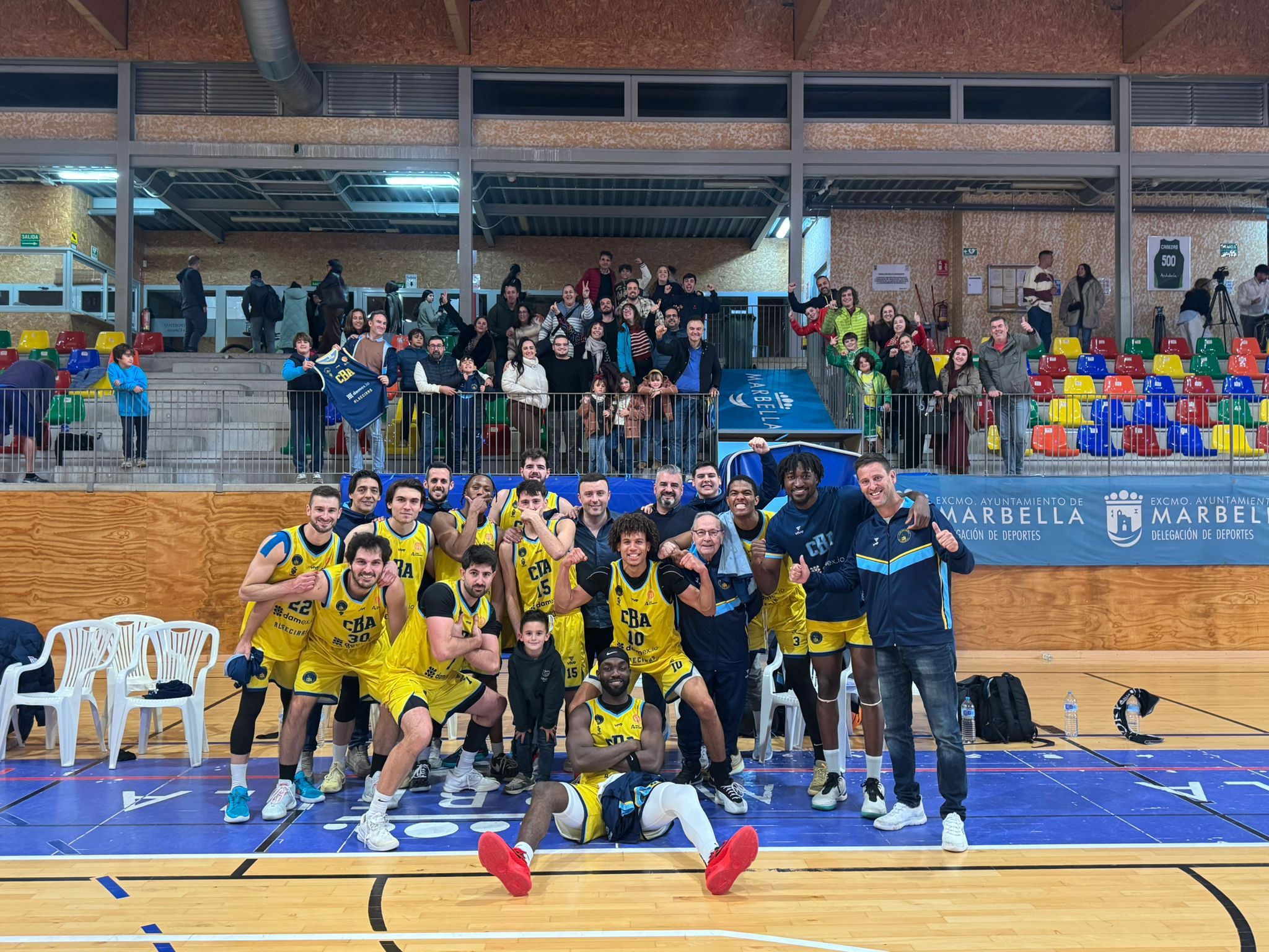 (89-91) El Club Baloncesto Algeciras se impone a CB Marbella en un partido trepidante. 