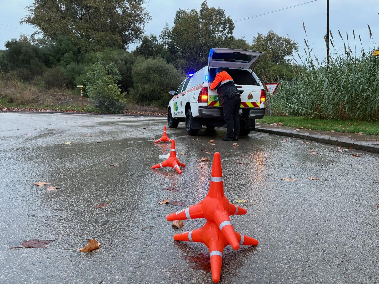 La Protección Civil de Los Barrios supera los 170 servicios en 2025