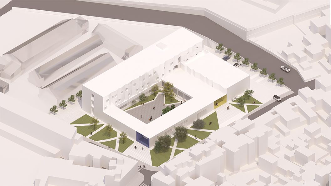 Imagen de NGNP. Un paso más para el conservatorio Paco de Lucía: así será el edificio que albergará unos 600 alumnos