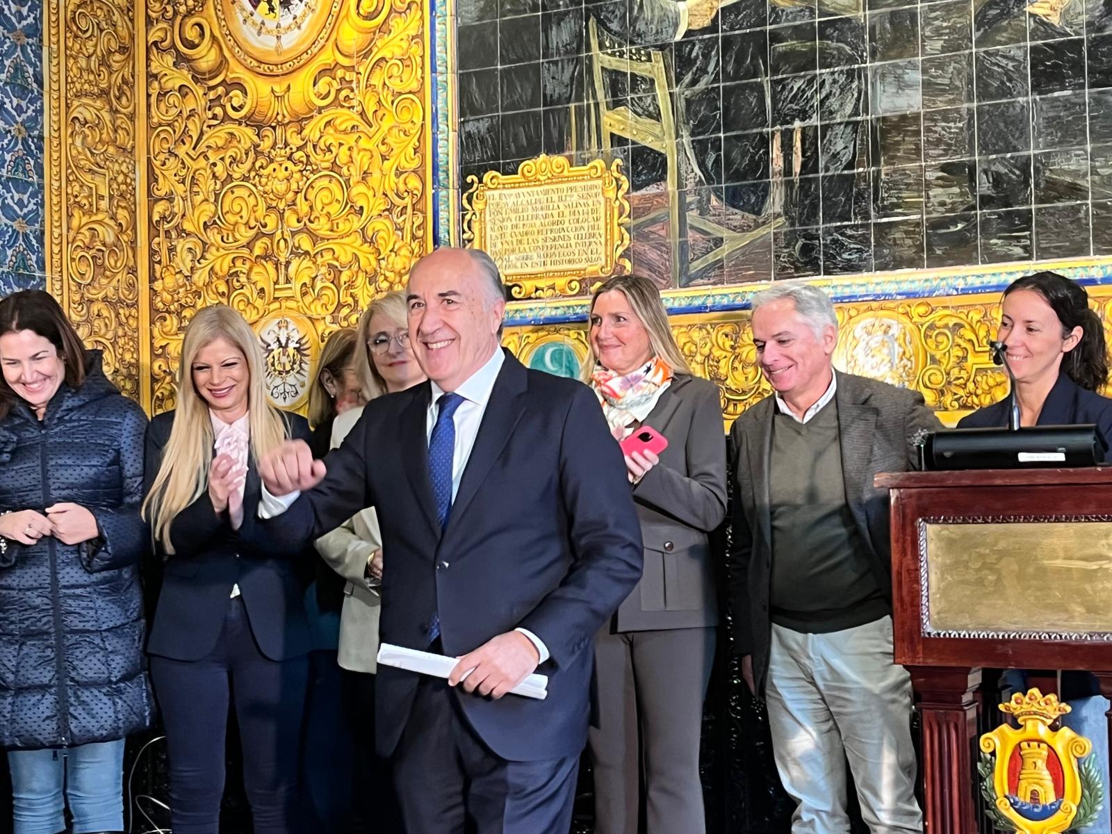 Landaluce anuncia que seguirá como alcalde pero fuera del PP tras archivarse la denuncia del PSOE. Foto: F.M. 