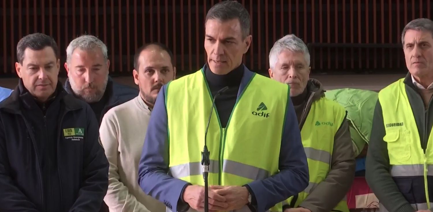 #EnDirecto/ Sánchez y Puente comparecen desde la zona de la tragedia ferroviaria