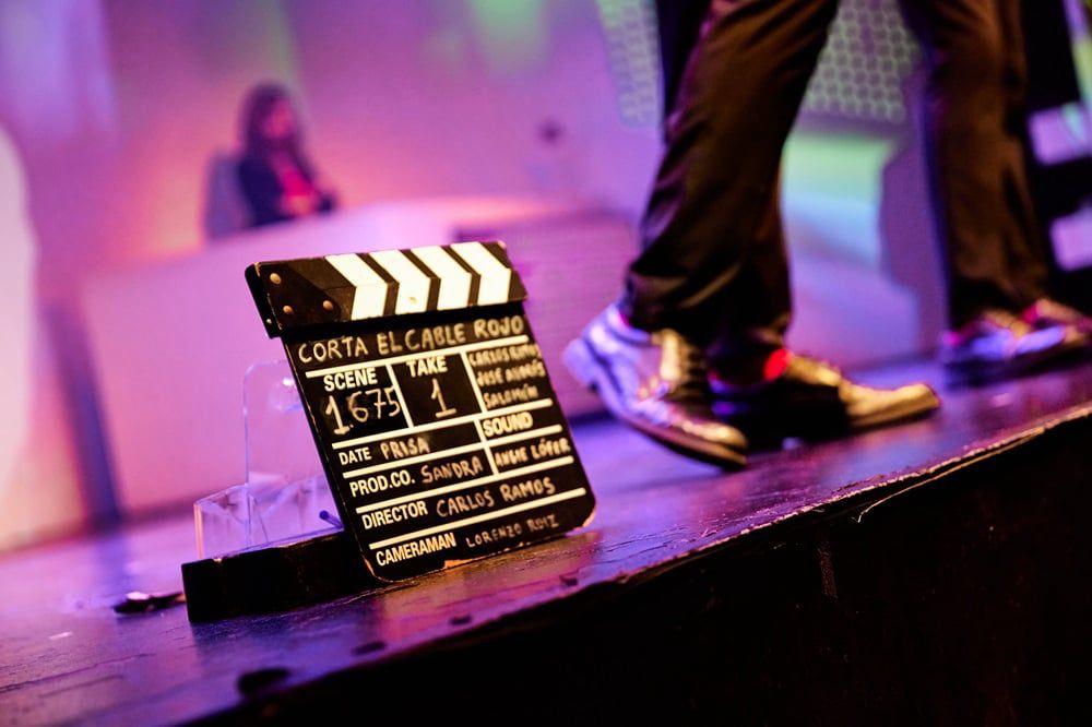 Imagen de archivo de la compañía. Cancelada la función del espectáculo de improvisación 'Corta el cable rojo' en Algeciras