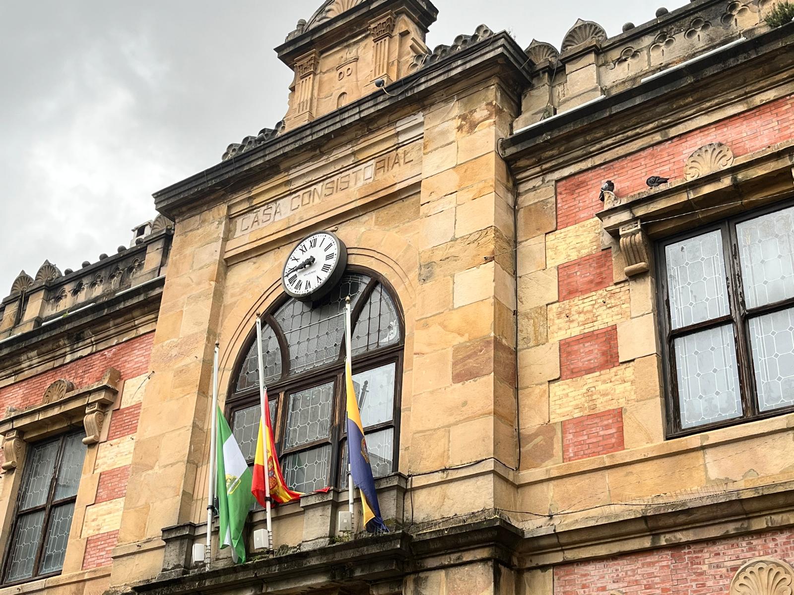 Fachada del Ayuntamiento de Algeciras. 