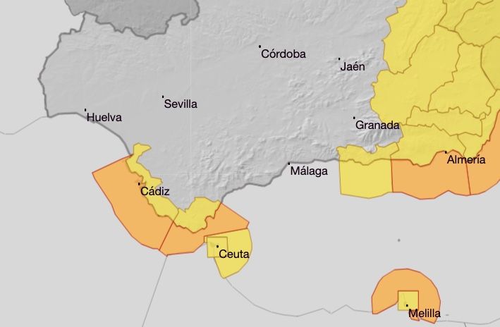 El tiempo no da tregua: fin de semana de lluvias y alerta naranja el sábado por fenómenos costeros
