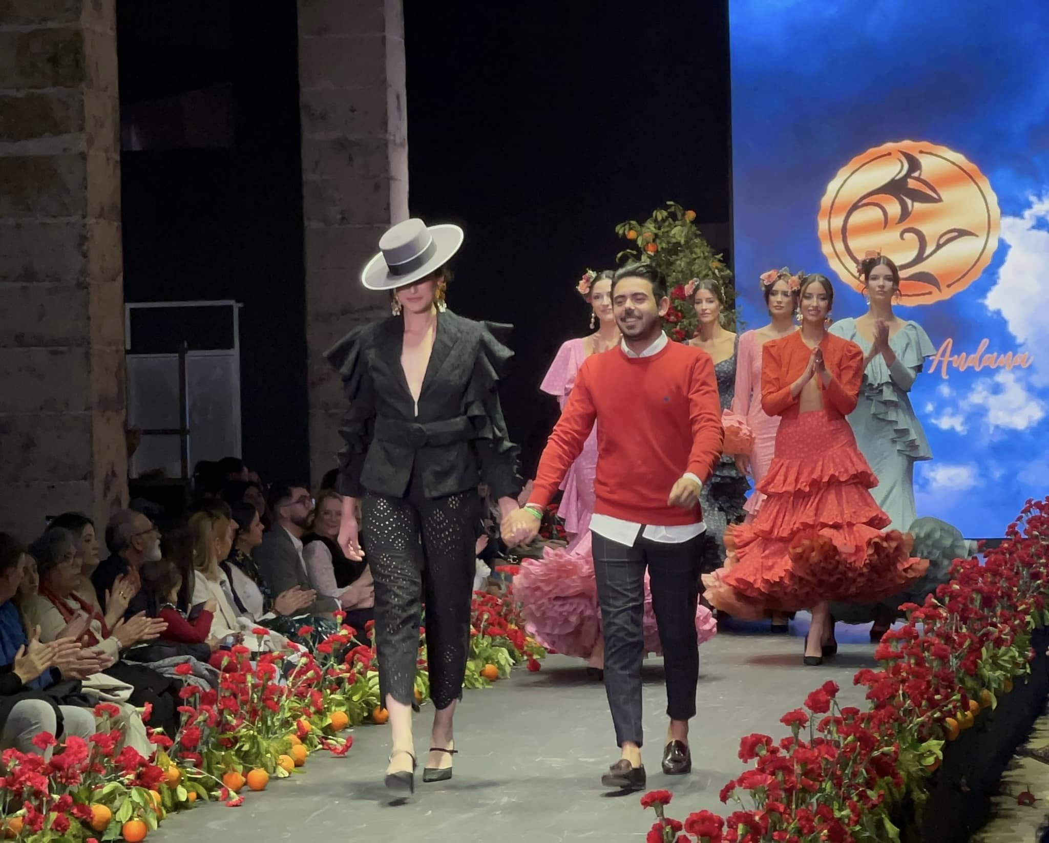 La moda flamenca de San Roque se exhibe en SIMOF y en la Pasarela Tío Pepe de Jerez