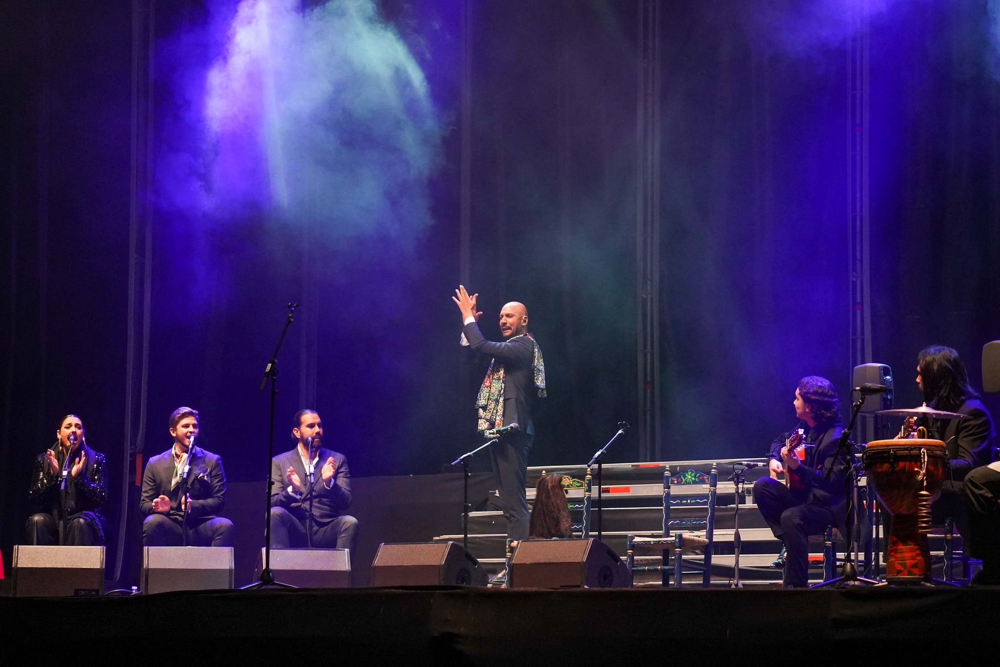 Los Barrios, al calor de la zambomba flamenca de Fernando Soto y La Macanita