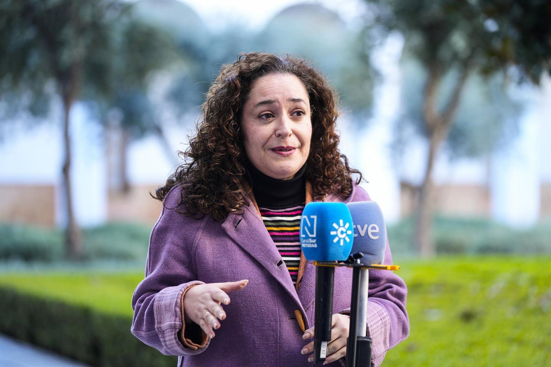 La portavoz del Grupo Por Andalucía, Inmaculada Nieto, en una imagen de archivo. - Joaquin Corchero - Europa Press