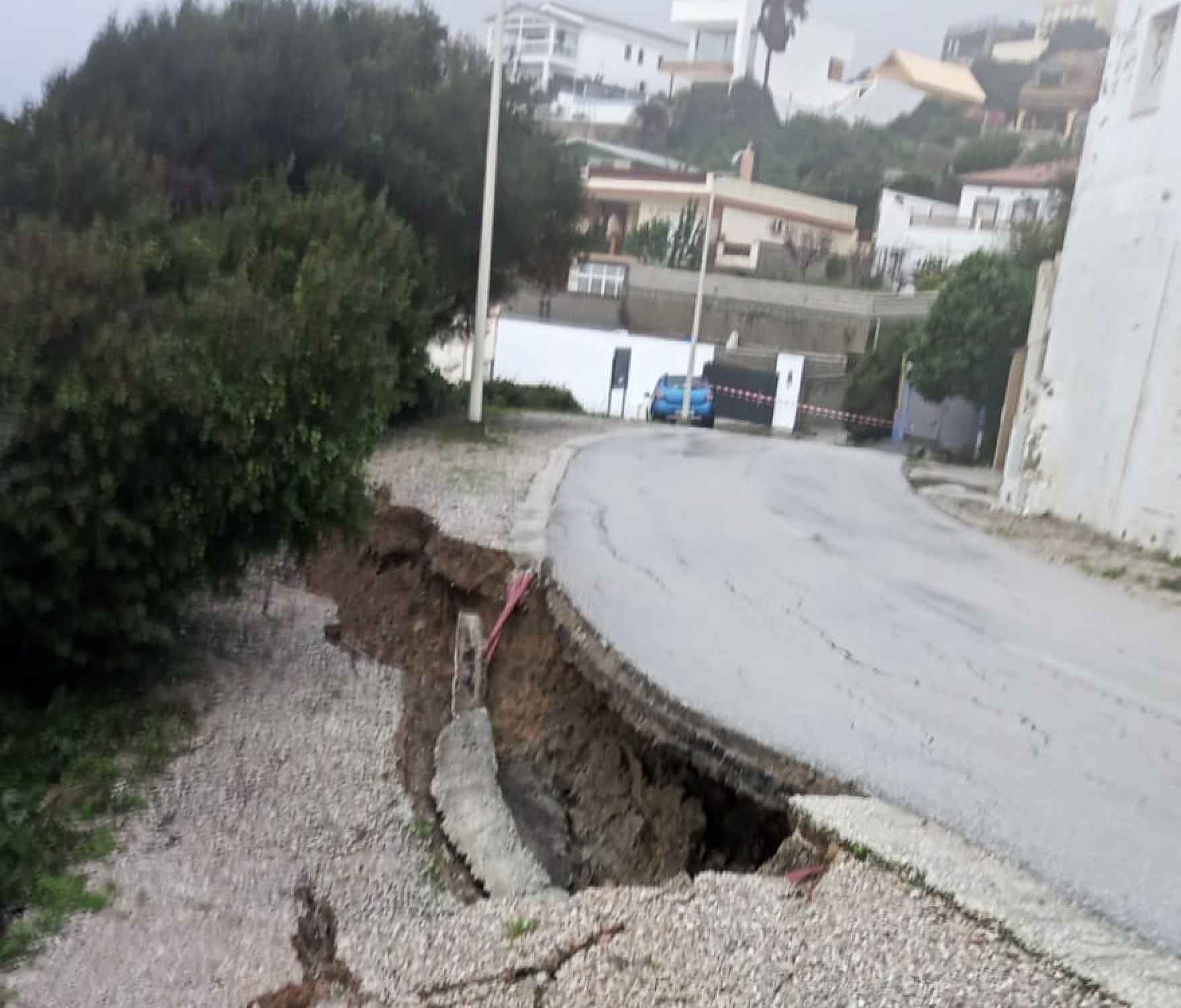 'Leonardo' supera las previsiones con 230 litros por metros cuadrados en Algeciras y provoca un centenar de actuaciones