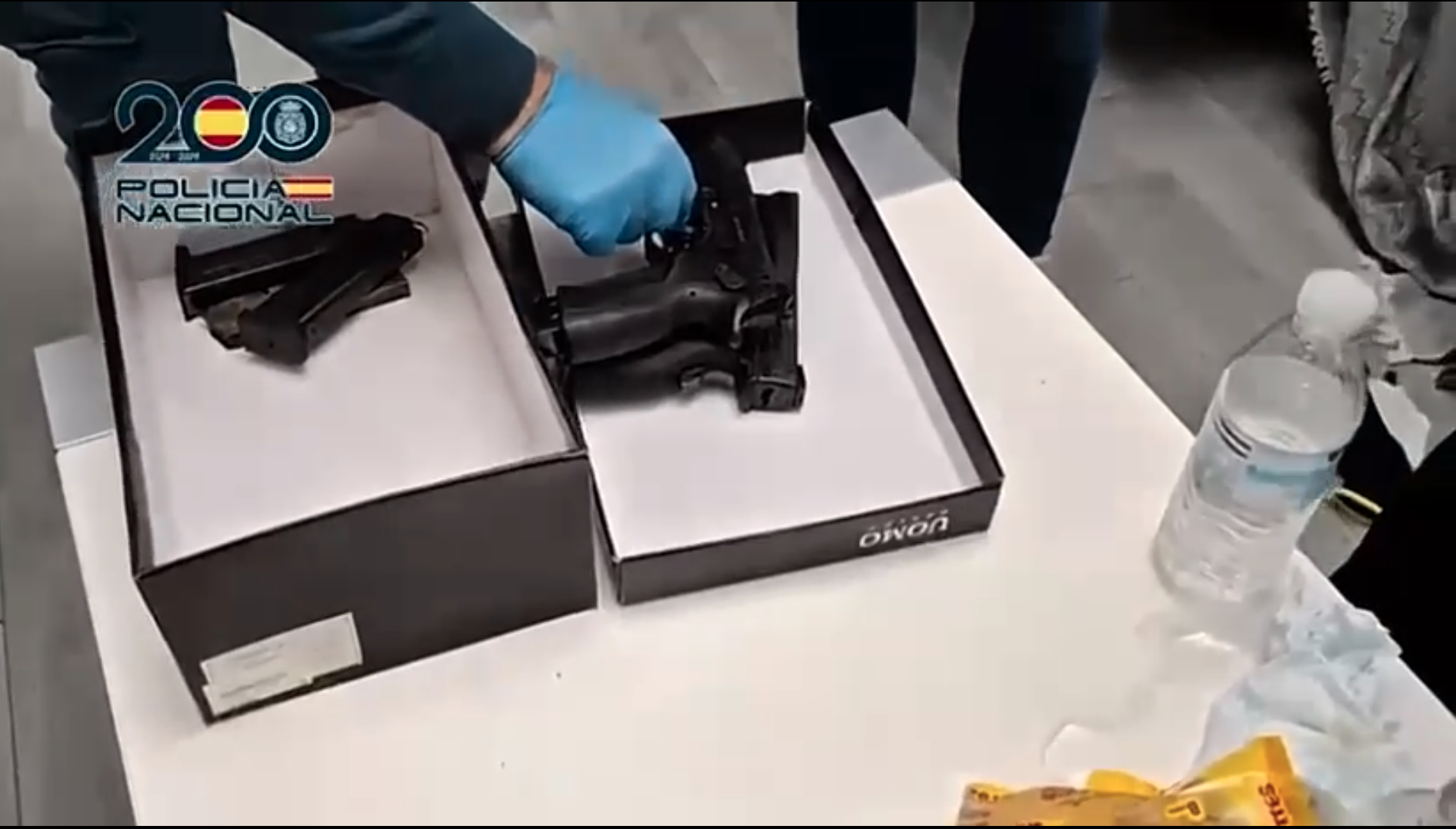 La Policía Nacional desmantela una red de tráfico de armas ligada al narcotráfico que operaba en La Línea 