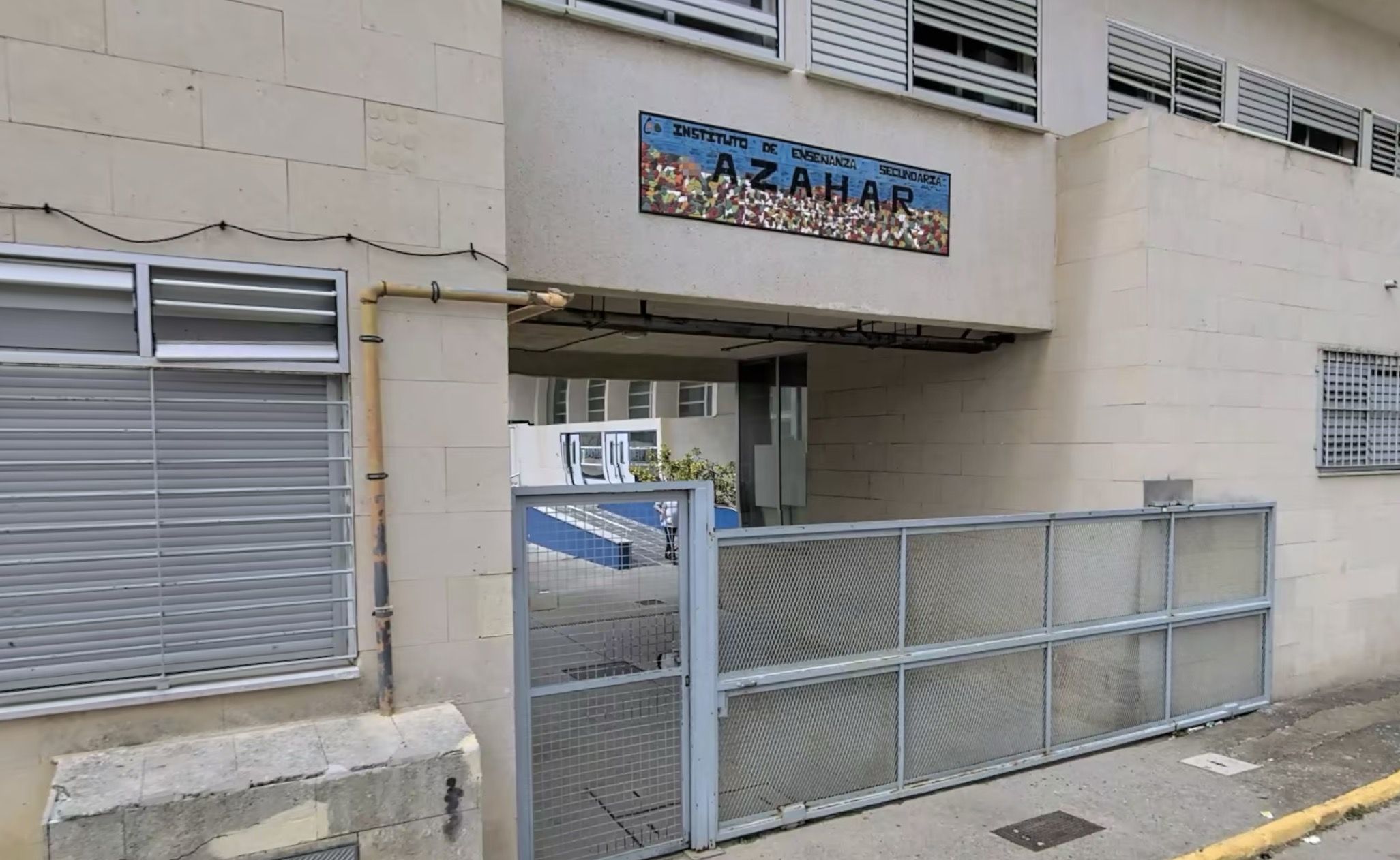 El instituto Azahar de Tesorillo, el único centro del Campo de Gibraltar sin clases tras el temporal