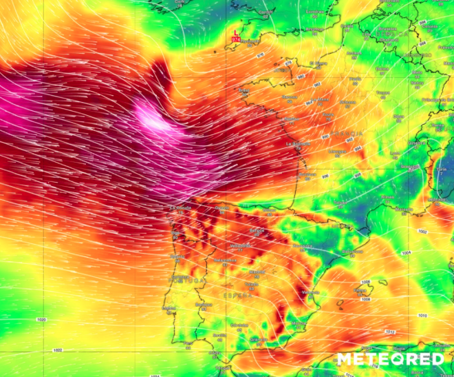 La borrasca Nils no afectará directamente al Campo de Gibraltar 