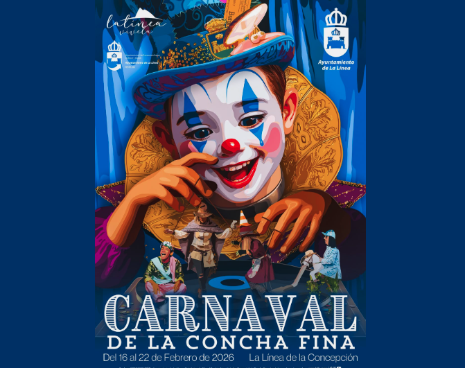 Así es el cartel del Carnaval de la Concha Fina 2026. 