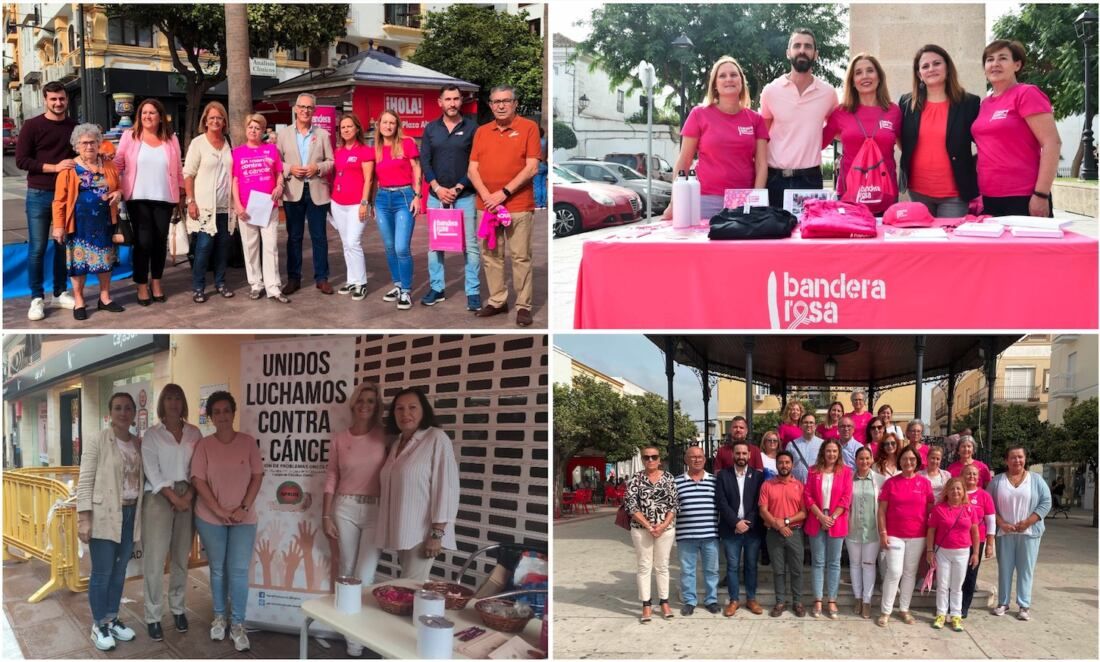 El Campo de Gibraltar conmemora el Día Internacional de la lucha contra el cáncer de mama.