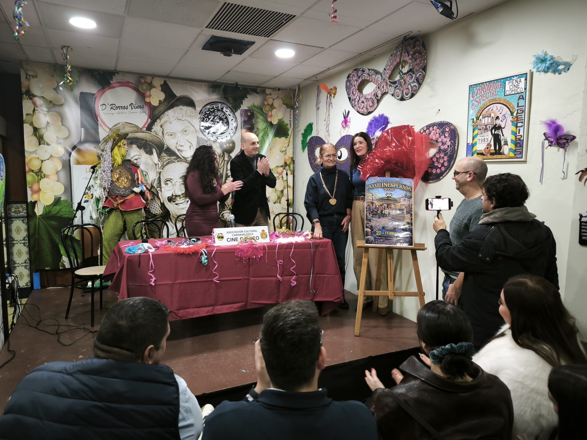 La XXXIII Inesperada de Cine Cómico, el sábado 21 de febrero 