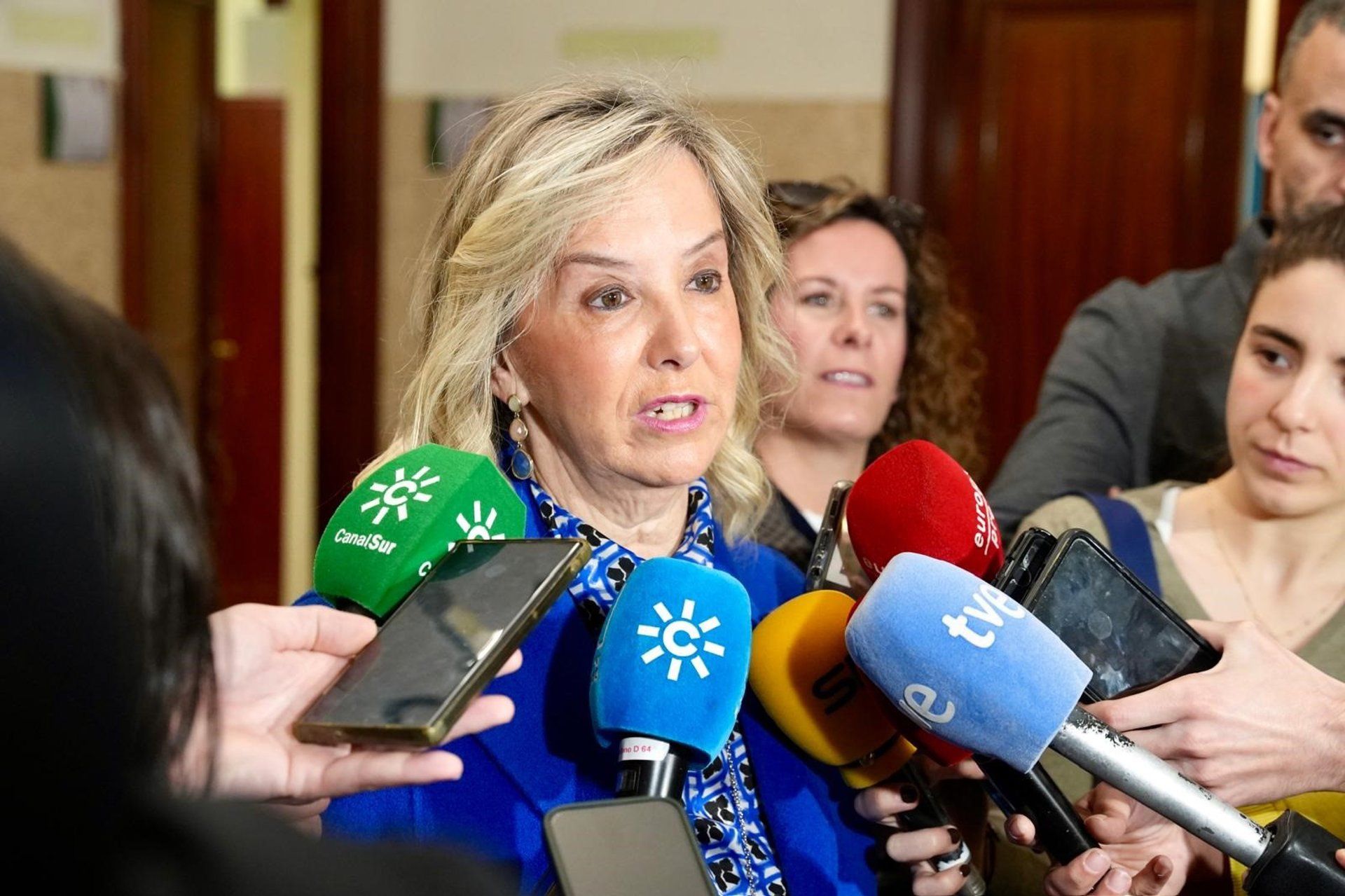 La fiscal superior de Andalucía, Ana Tárrago. - EDUARDO BRIONES / EUROPA PRESS. Fiscalía valora la inclusión de la "temeridad" para condenar el 'petaqueo' en la ley de multirreincidencia