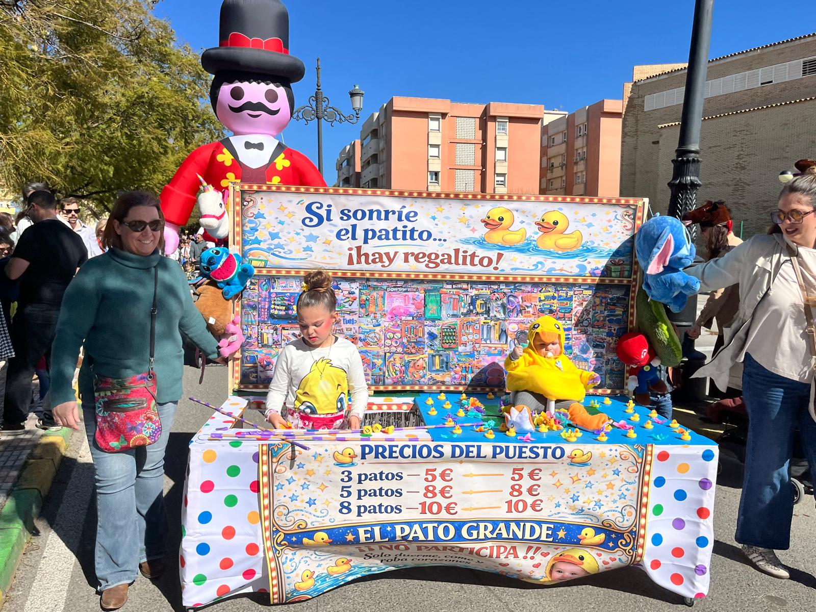 Los Barrios celebra con mucho arte su pasacalles infantil más multitudinario. Foto: F.M. 