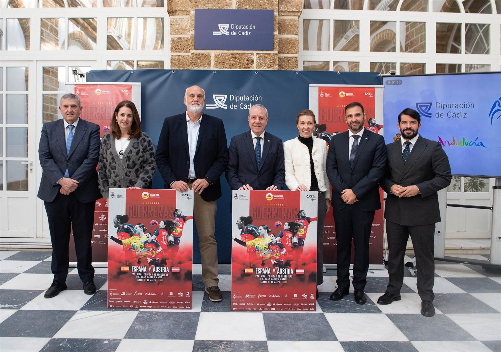 Algeciras acogerá el 7 de marzo el partido de las 'Guerreras' del balonmano contra Austria Algeciras acogerá el 7 de marzo el partido de las 'Guerreras' del balonmano contra Austria