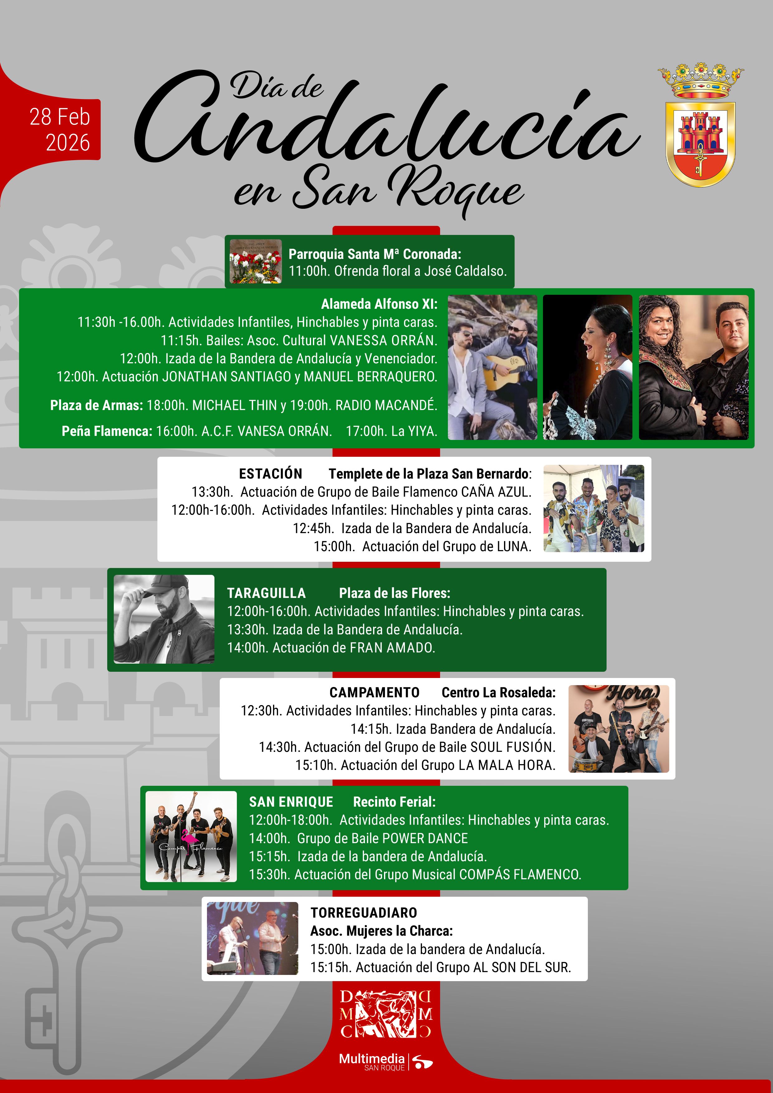 Día Andalucía 2026 en San Roque. 