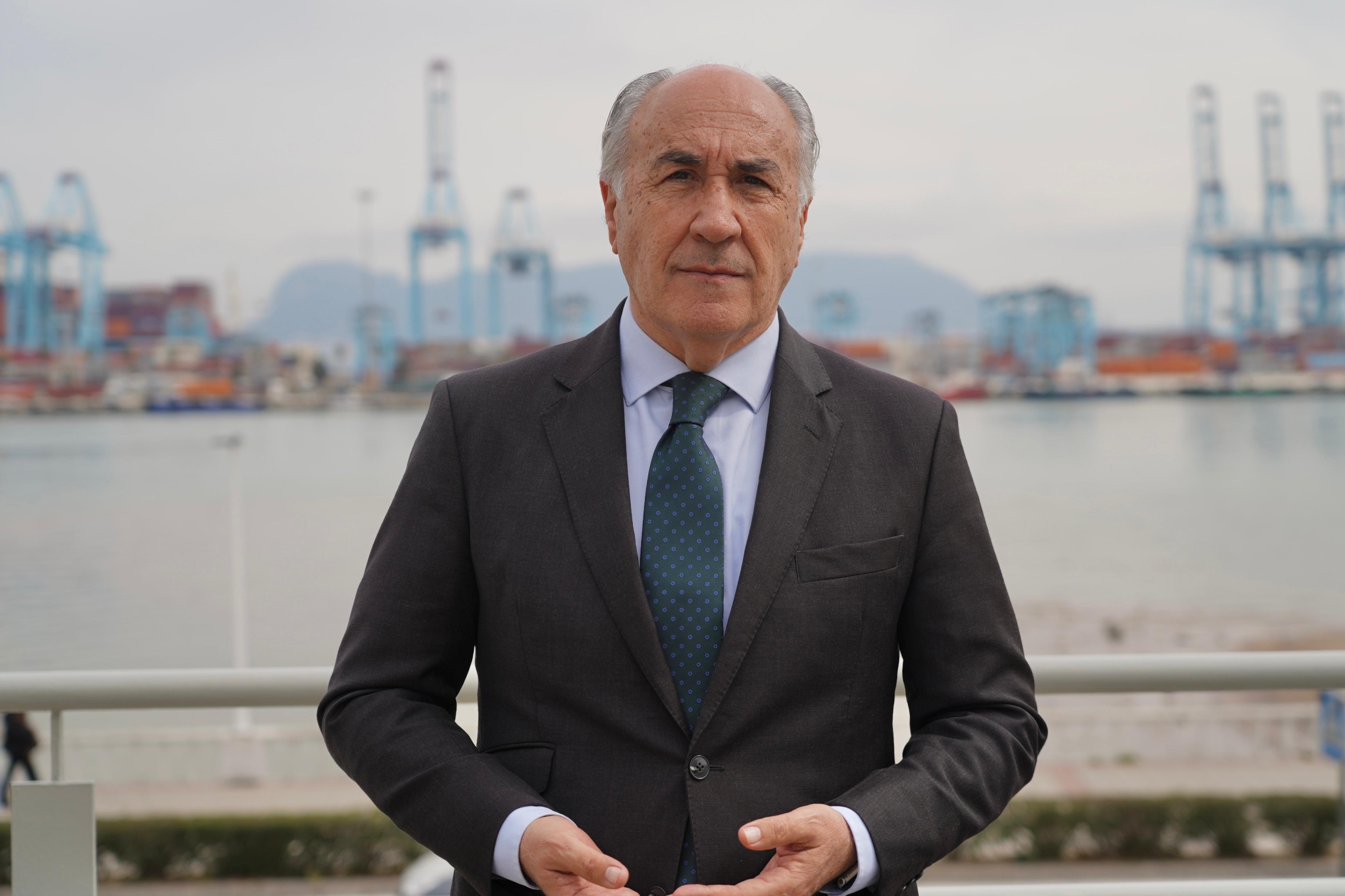 El alcalde de Algeciras, José Ignacio Landaluce. 