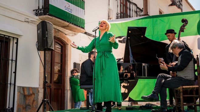 Pasión Vega, en un 28 de febrero anterior. 