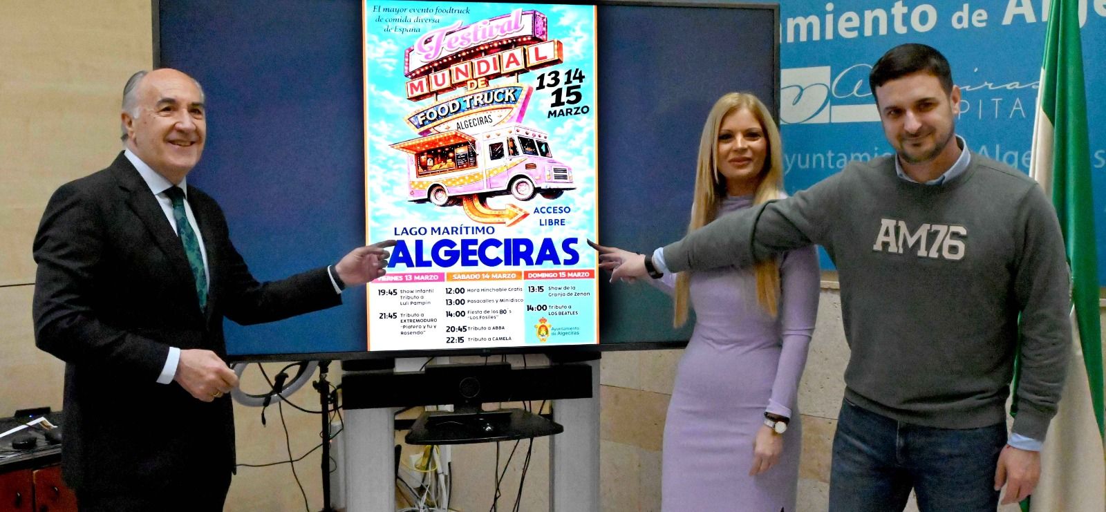 El ‘Festival Mundial de Foodtrucks’ se celebrará del 13 al 15 de marzo en el Lago Marítimo