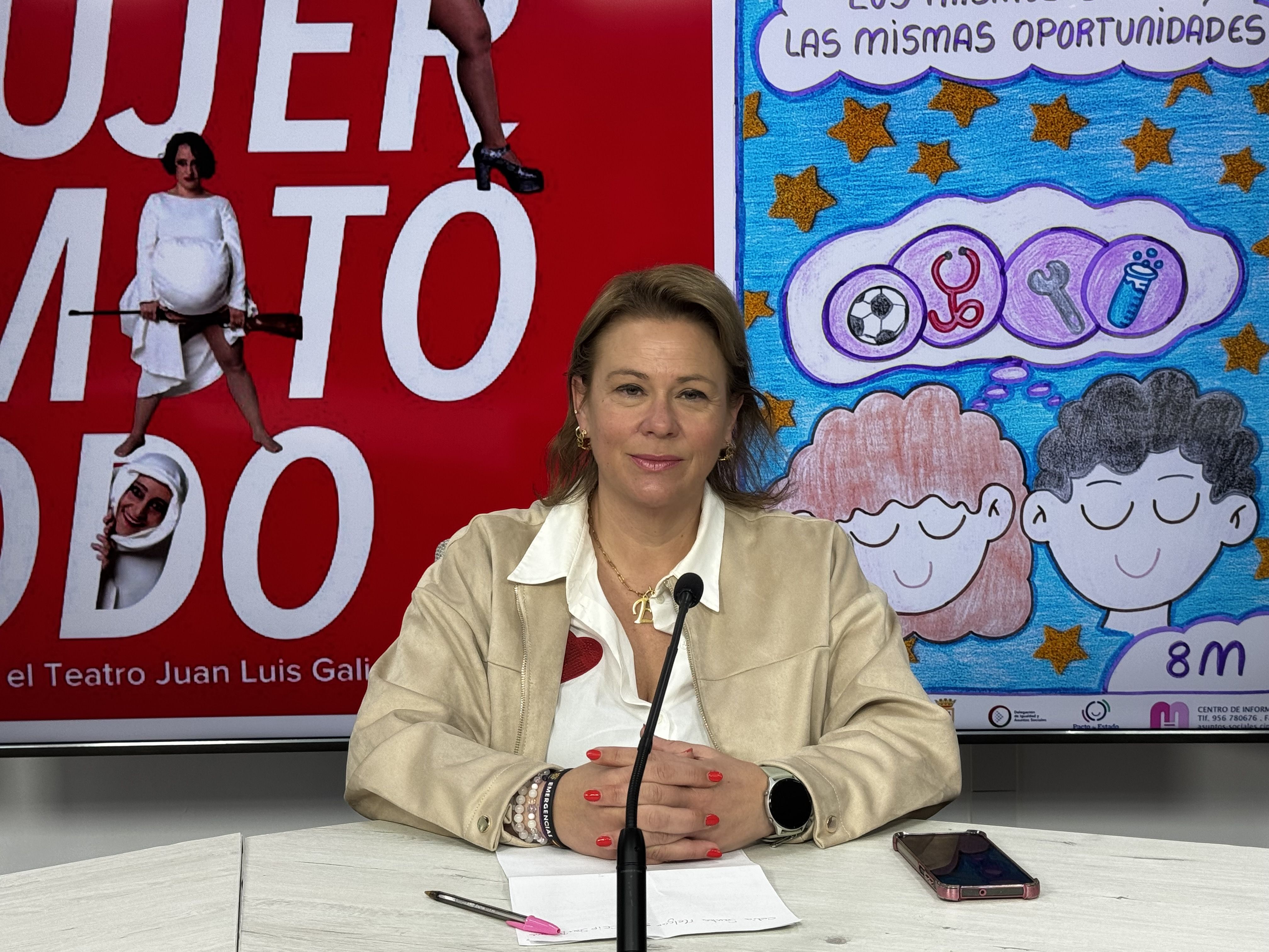 San Roque conmemora el 8M con teatro, conferencias y actos institucionales San Roque conmemora el 8M con teatro, conferencias y actos institucionales