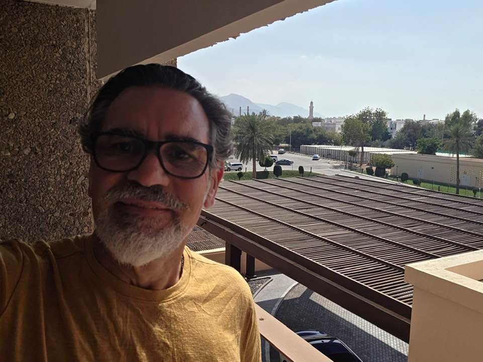 Daniel Díaz, uno de los barreños atrapados. Los vecinos de Los Barrios atrapados en Omán regresarán esta tarde en un avión militar del Gobierno Daniel Díaz, uno de los barreños atrapados. Los vecinos de Los Barrios atrapados en Omán regresarán esta tarde en un avión militar del Gobierno