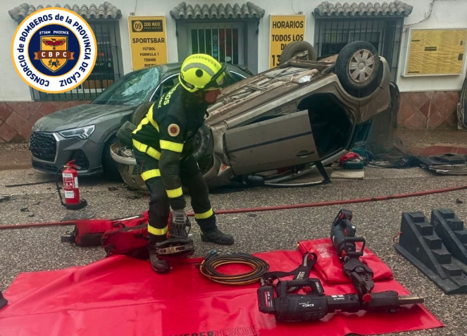 Un hombre fallece en un accidente de tráfico en la N-340 de Tarifa