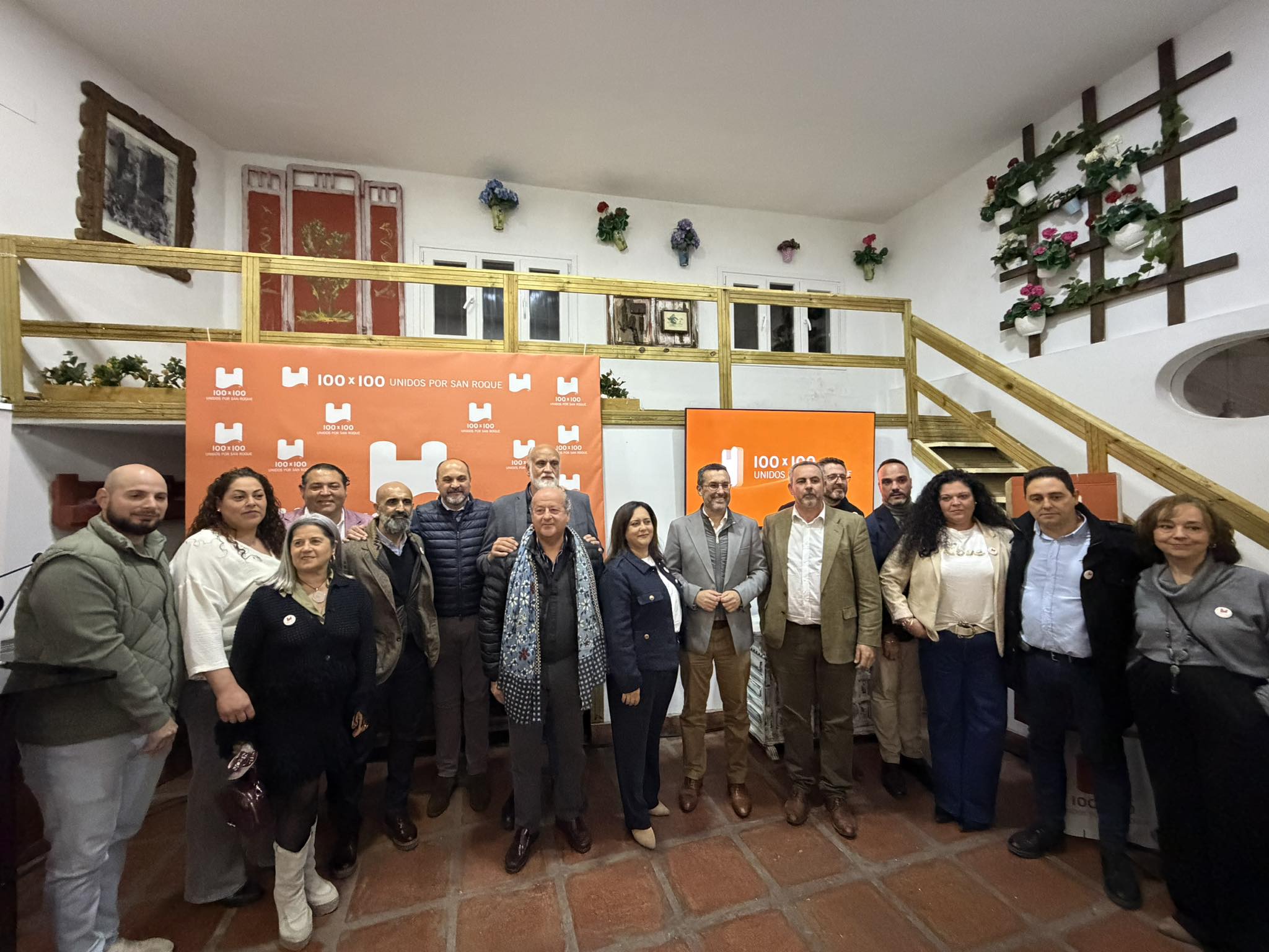 San Roque se integra en el proyecto conjunto 100x100 Unidos
