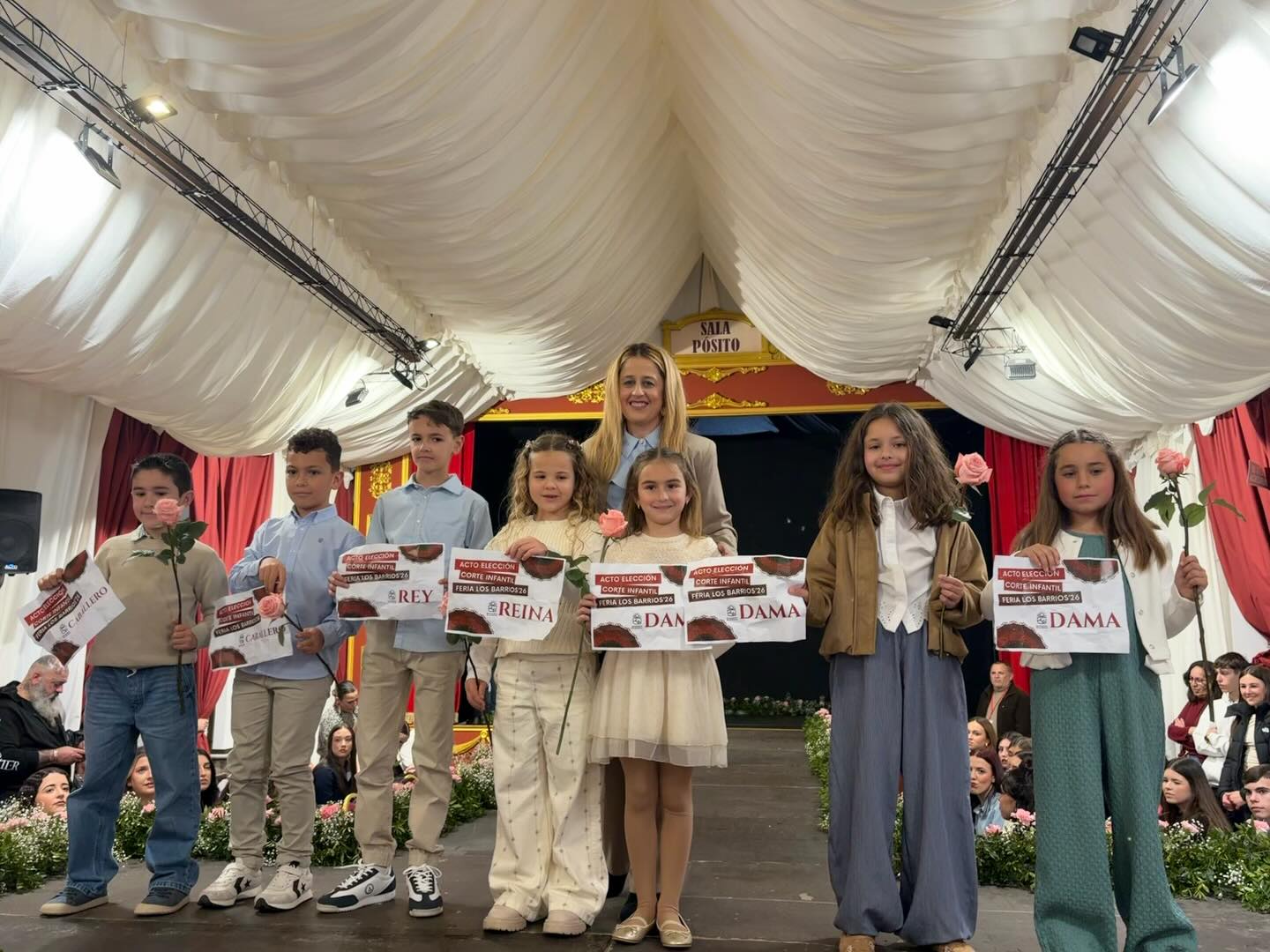 Los Barrios ya conoce a su corte infantil y juvenil para la Feria 2026. Foto: S.F. Los Barrios ya conoce a su corte infantil y juvenil para la Feria 2026. Foto: S.F.