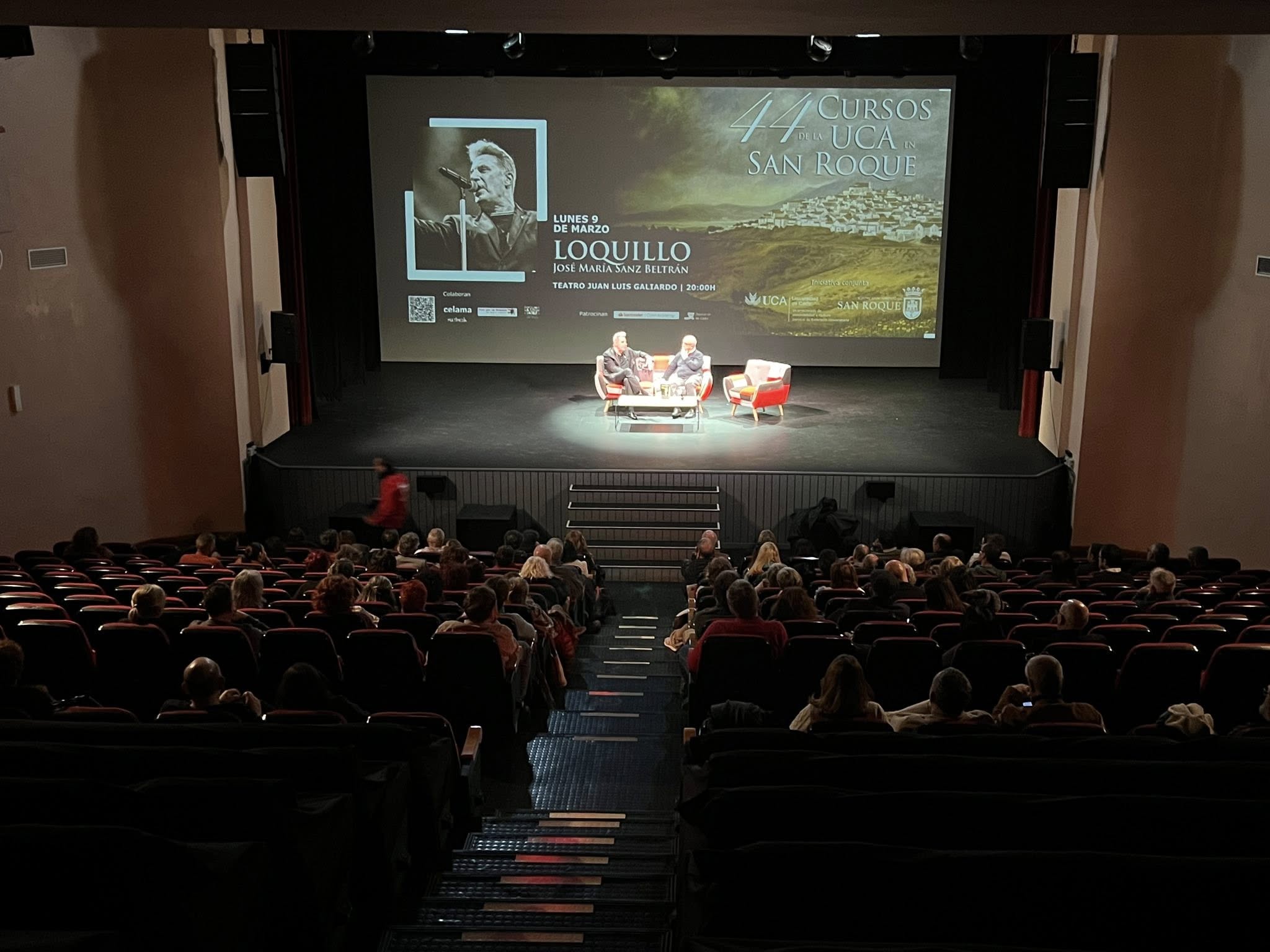 Loquillo inaugura los 44 Cursos de la UCA en San Roque con una conferencia