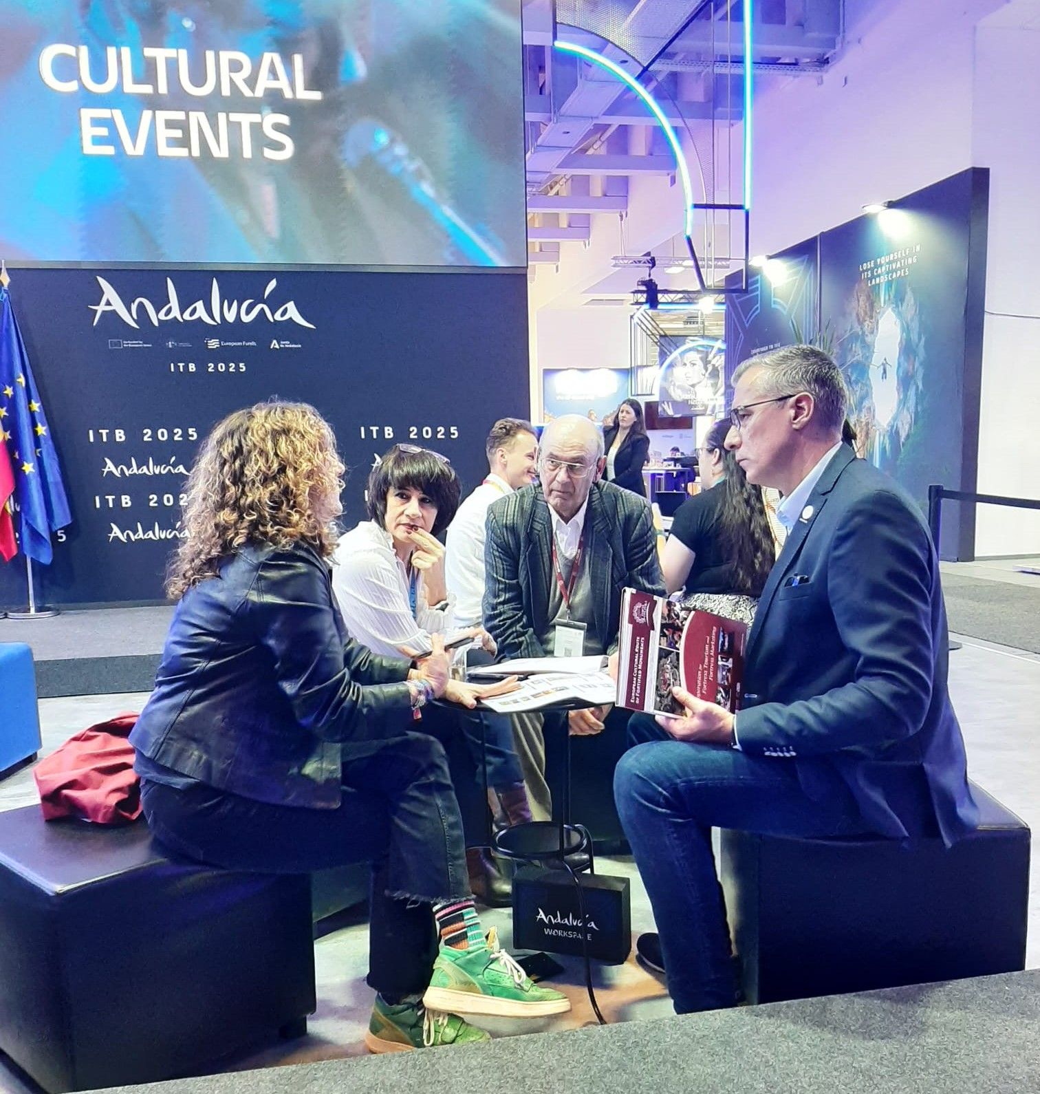 La Línea lleva a la ITB de Berlín su proyecto de congreso europeo sobre fortificaciones