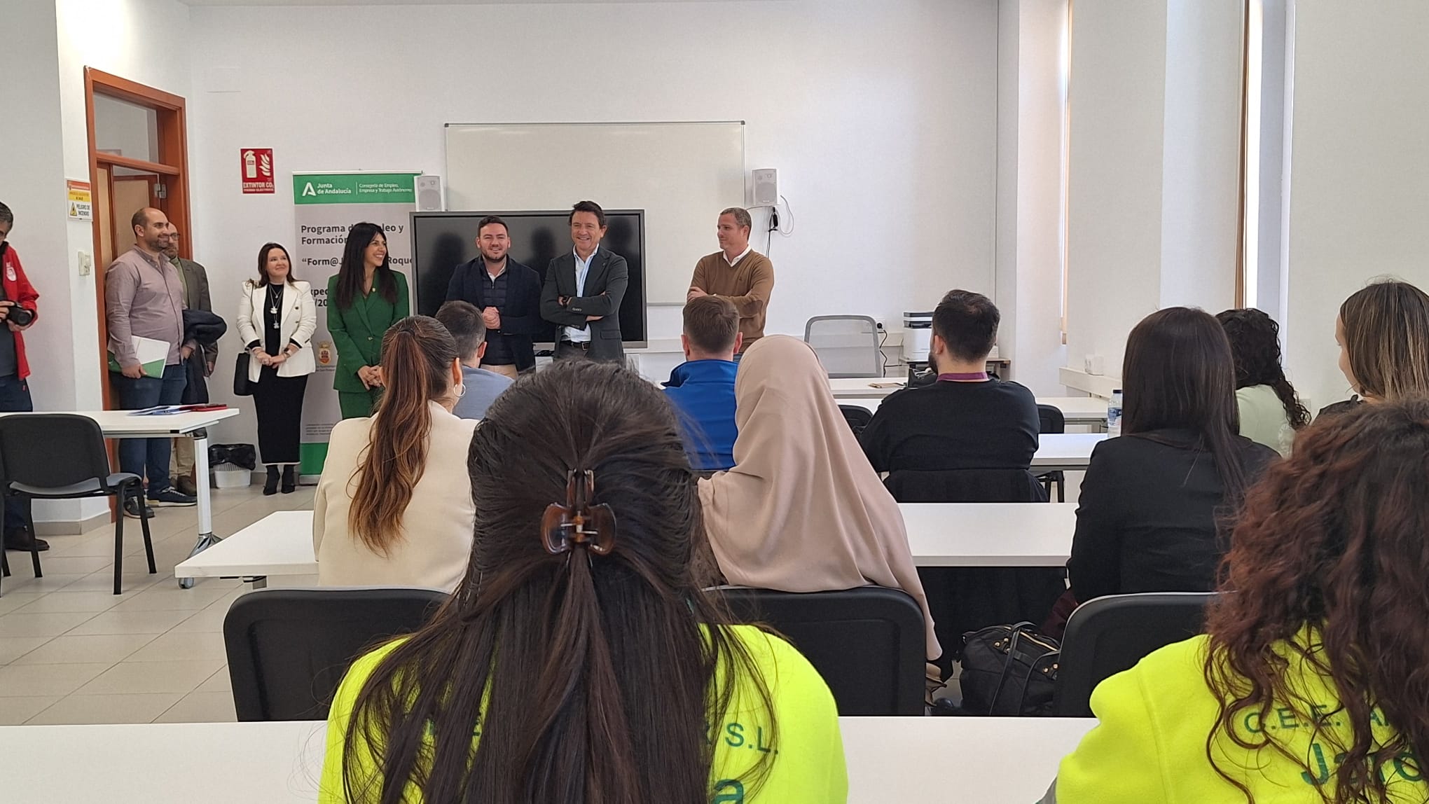 El Ayuntamiento de San Roque contrata a 24 jóvenes a través de una financiación de la Junta