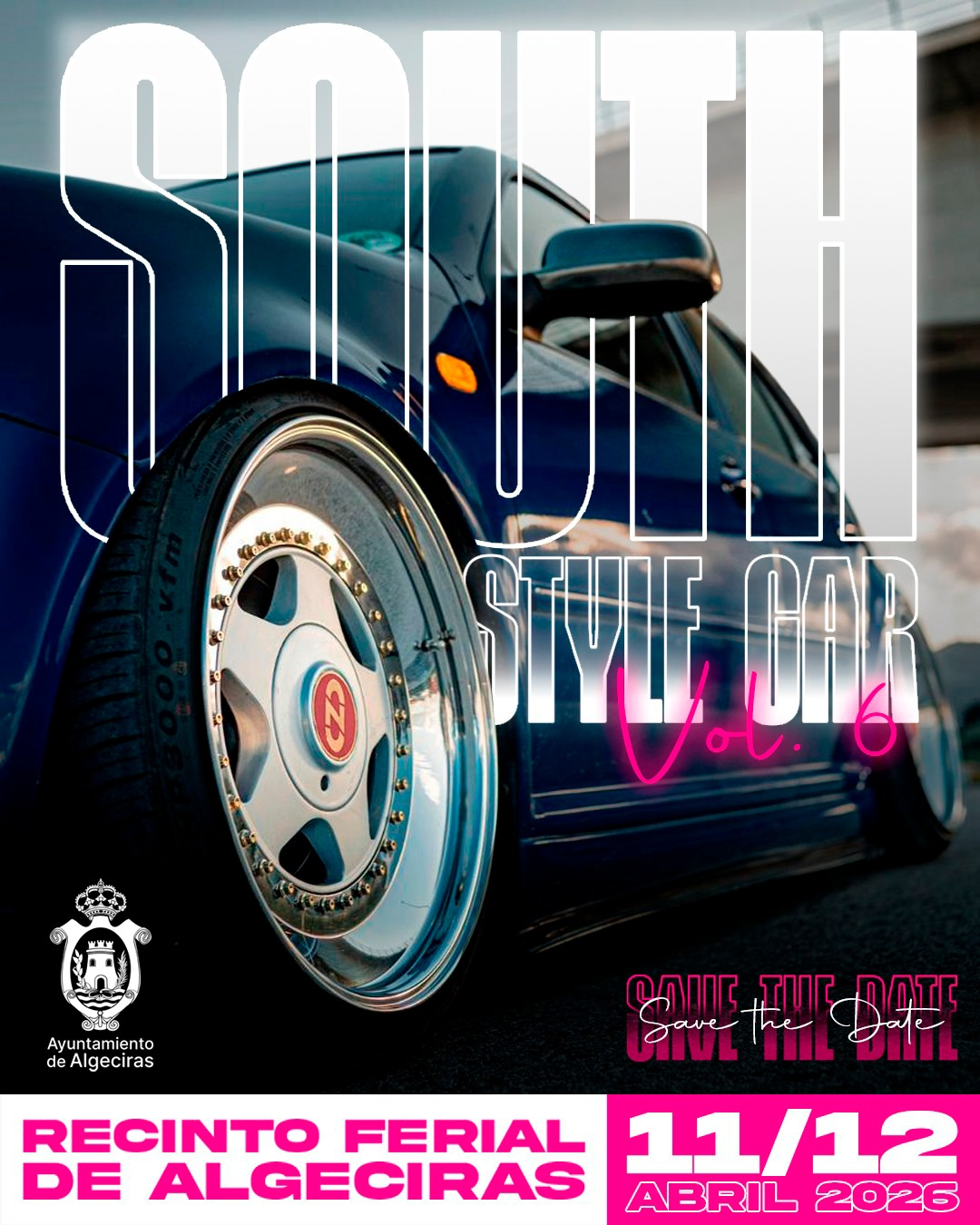 Algeciras se convierte en epicentro del 'tuning' con la VI edición de ‘South Style Car’ el 12 de abril