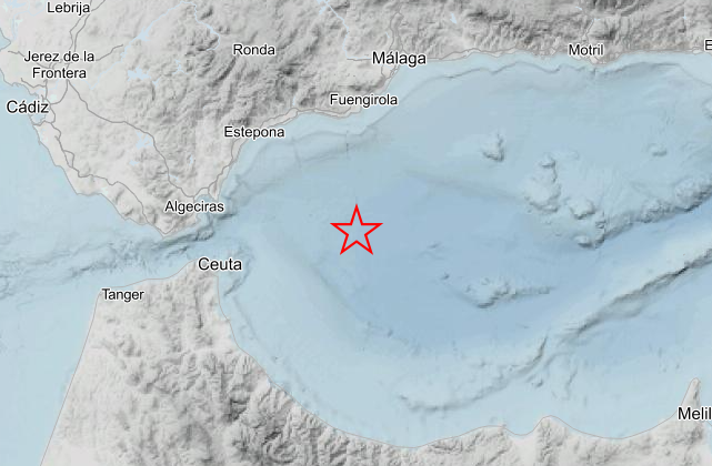 Un seísmo de 4,4 en el mar Alborán se deja sentir en Cádiz, Córdoba, Huelva, Málaga y Jaén