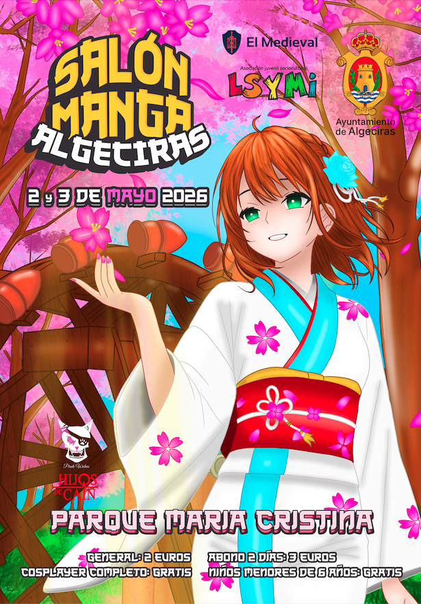Cartel del Salón Manga de Algeciras.