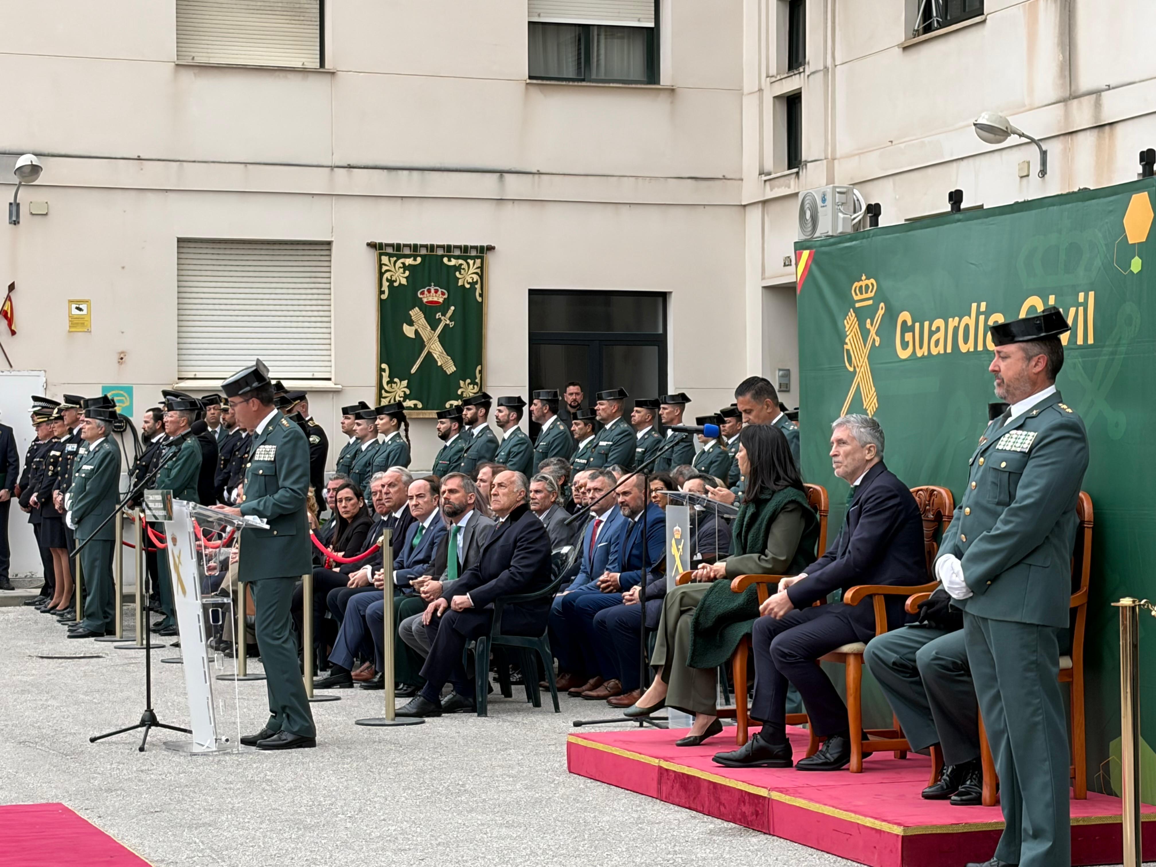 El nuevo jefe la Comandancia de Algeciras sitúa la atención a víctimas de violencia de género como una prioridad. Foto: S.F. / 8Directo
