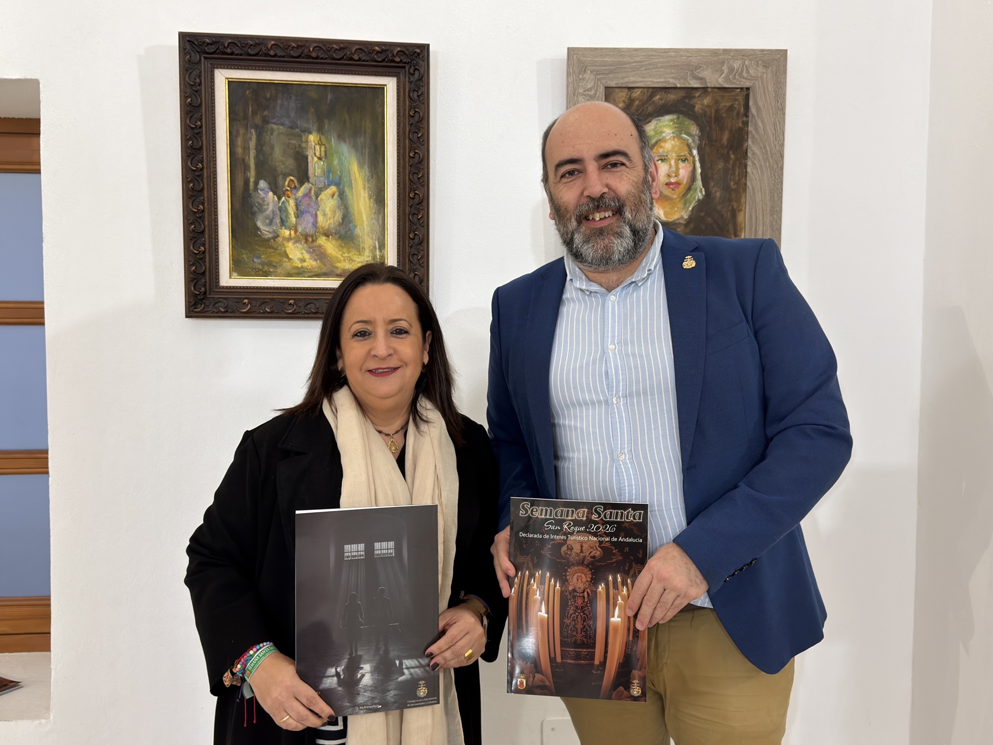 La Semana Santa de San Roque 2026 arranca con su revista oficial y una multitudinaria convivencia cofrade